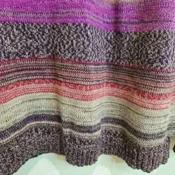 Eddie Bauer Women's Long Sleeve Multicolor Pullover Sweater Size M - Picture 4 of 11